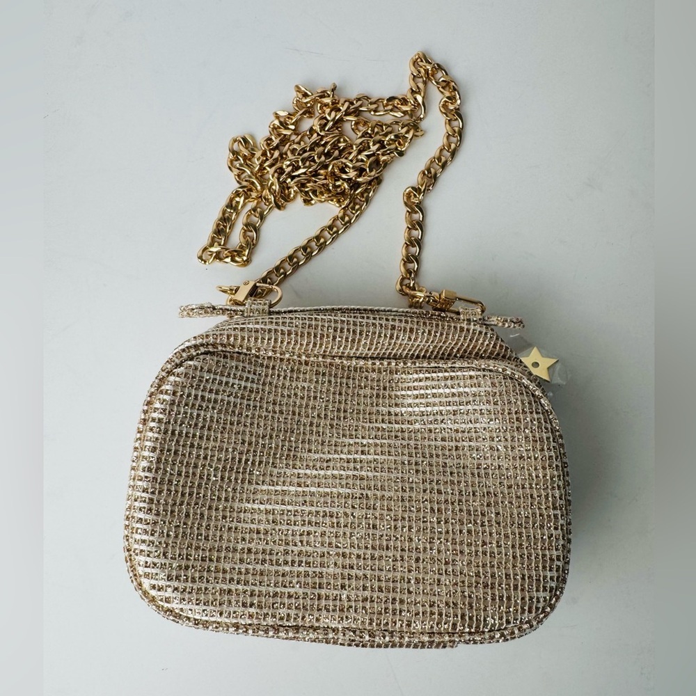 Christian Dior HOLIDAY 2025 GOLD Pouch/Clutch Limited Edition, Boxed and chain - Picture 3 of 9